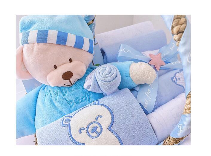 New born Boy Baby Clothes Set Gift Box Autumn And Winter