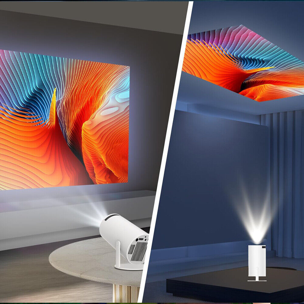 5G 4K Projector Smart HD LED WIFI Bluetooth HDMI USB Android Office Home Theatre