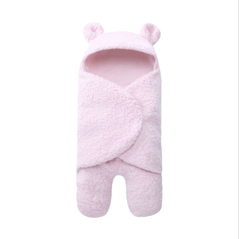 Baby Sleeping Bag Envelope for New born Baby Winter Swaddle Blanket