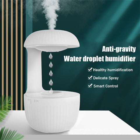 Anti-gravity Air Humidifier Mute Counter current Humidifier Levitating Water Drops Cool Mist Maker Fugger Relieve Fatigue