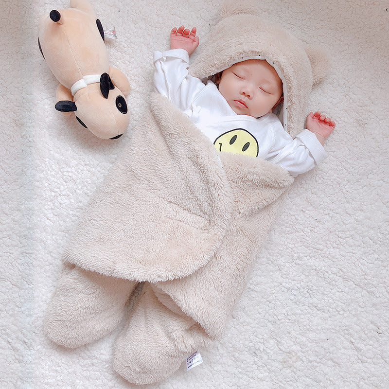 Baby Sleeping Bag Envelope for New born Baby Winter Swaddle Blanket
