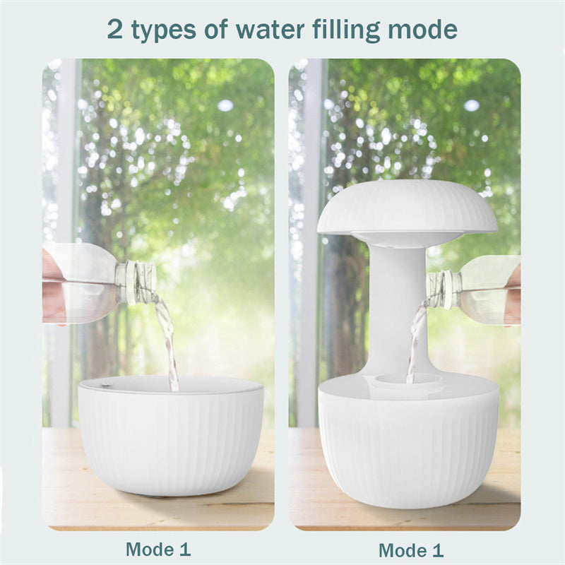 Anti-gravity Air Humidifier Mute Counter current Humidifier Levitating Water Drops Cool Mist Maker Fugger Relieve Fatigue