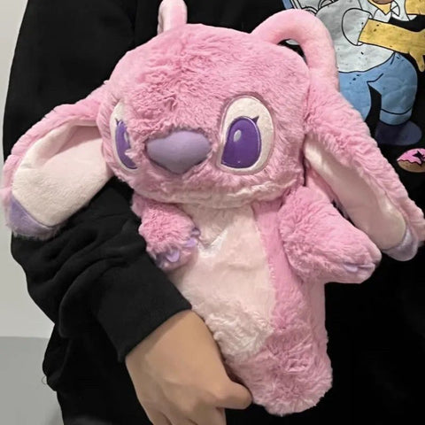Stiffer Hot Water Bag Cartoon Shark Plush Hand Injection Bag Thickened Anti-Thick PVC Hand Warmer For Easy Removal And Washing
