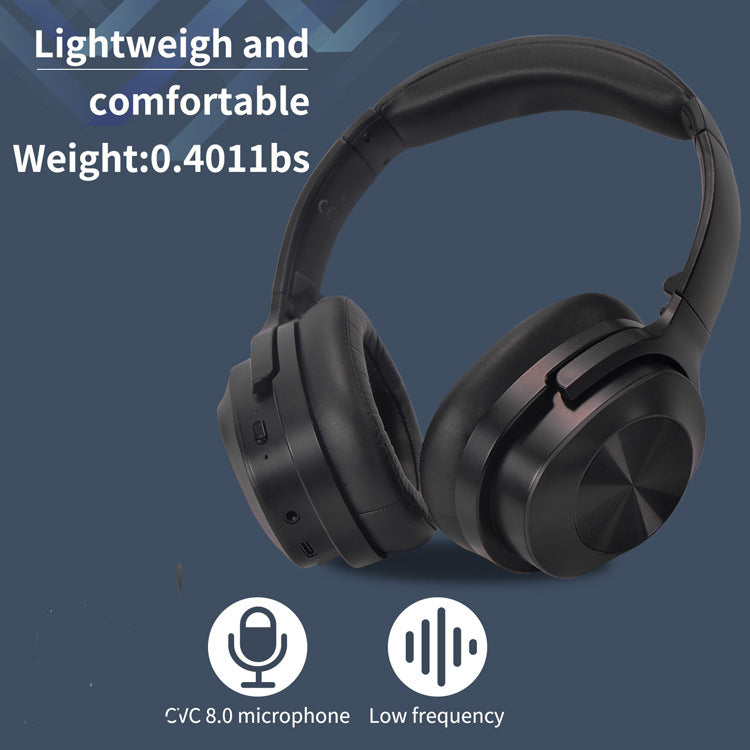 Cross-border New Headset Noise Reduction Headset Active Noise Reduction ANC Bluetooth Student Learning Training Headset