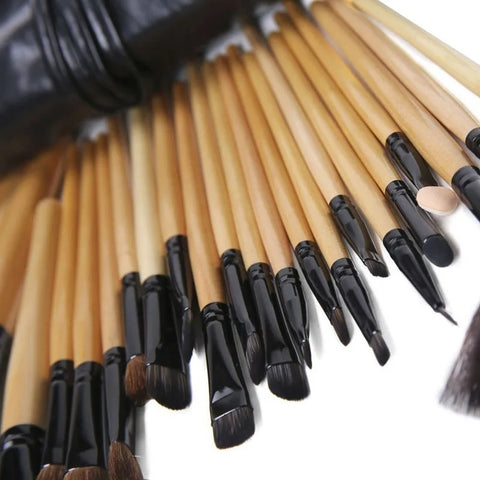 Gift Bag Of 24 Pcs Makeup Brush Sets Professional Cosmetics Brushes  Shadows Peneaux Make Up Tools