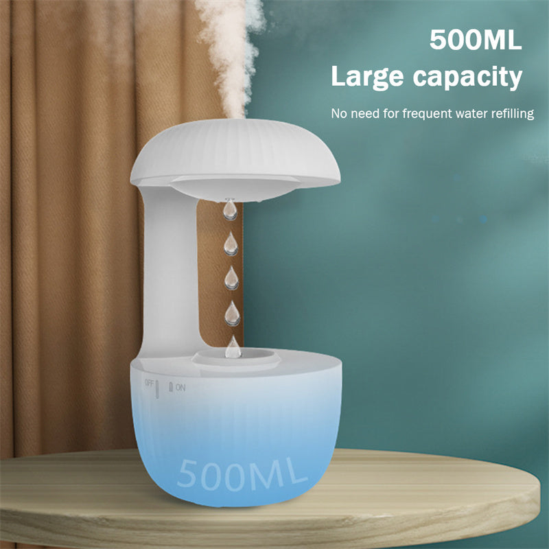 Anti-gravity Air Humidifier Mute Counter current Humidifier Levitating Water Drops Cool Mist Maker Fugger Relieve Fatigue