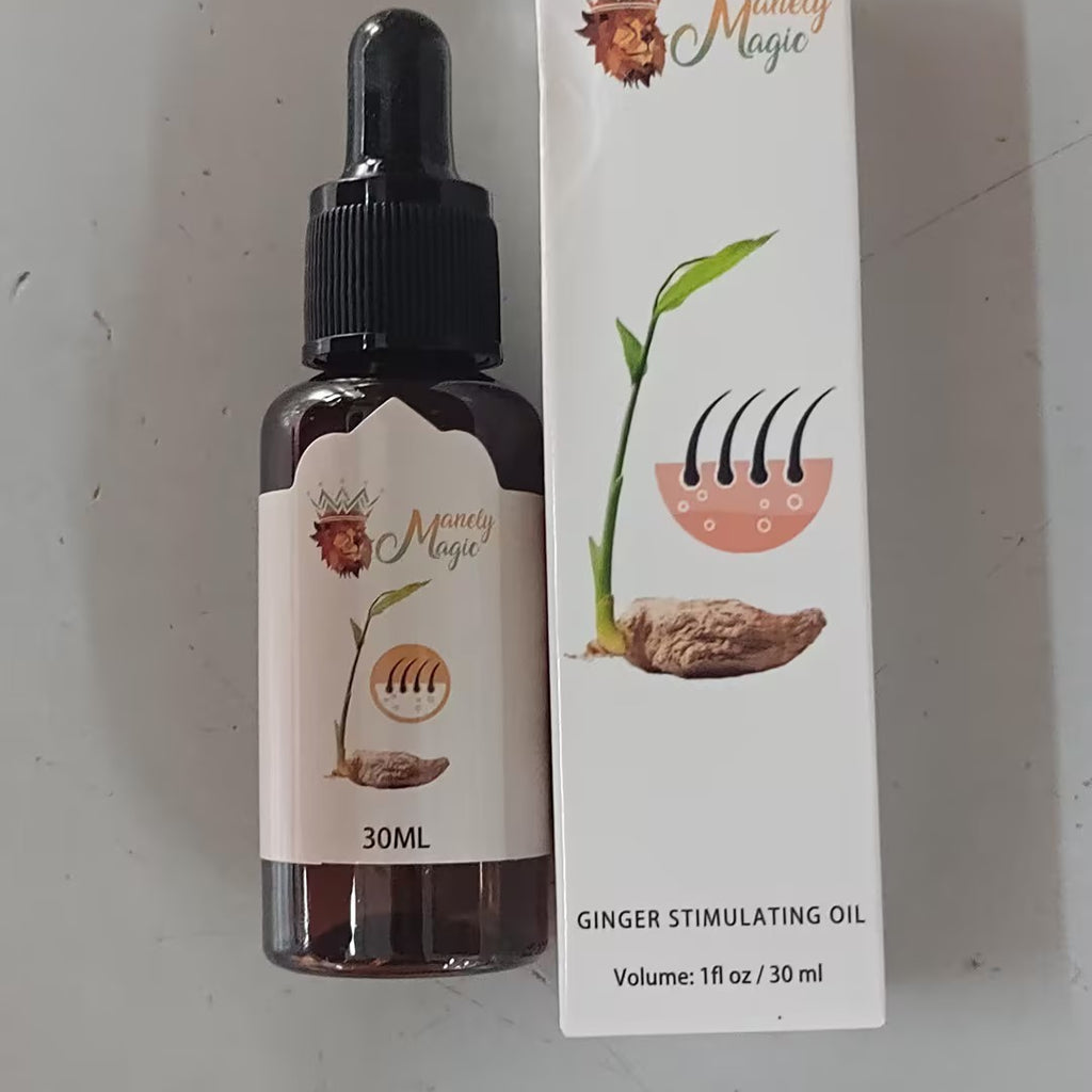 Household Ginger Hair Care Essential Oil Head