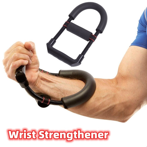 Grip Power Wrist Forearm Hand Grip Arm Trainer Adjustable Forearm Hand Wrist Exercises Force Trainer Power Strengthened Grip Fitness